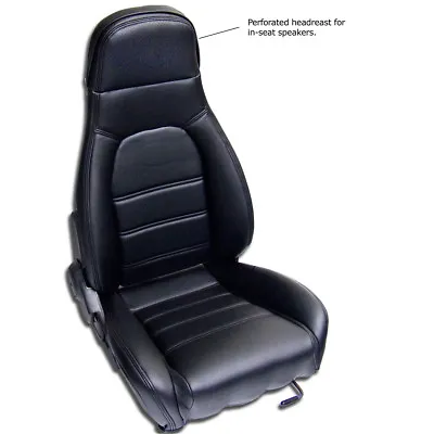 Mazda Miata 1990-97 Pair Of Front Seat Covers / Kit For Standard Seats Black • $107.10