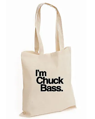 £1.75 • Buy I'm Chuck Bass Fashion Cotton Tote Blair Dope Swag Westwick Tumblr (bass, Bag)