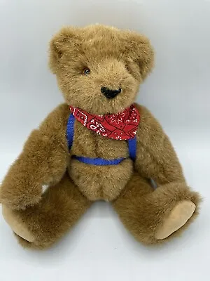 Brown Vermont Teddy Bear With Bag Accessories Stuffed Animal Doll 16  • $17.10