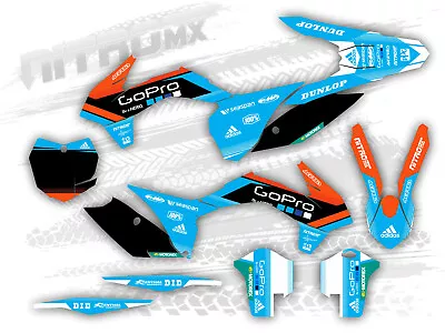 NitroMX Graphic Kit For KTM SX SXF 125 250 350 450 2013 2014 2015 SX 250 2016 MX • $159.90