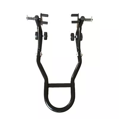 Front Fork Wheel Lift Motorcycle Stand Universal Paddock Stands Black • $47.22
