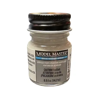 NEW! Model Master Acrylic Flat Gull Gray Paint 4763 0.5 FL OZ • $6.09