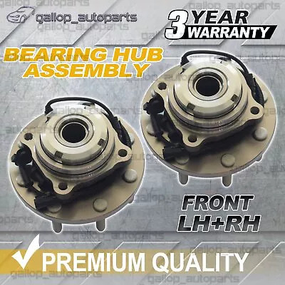 Two Front Wheel Bearing Hub Assembly For Ford F250 F350 RM RN 4WD ABS 1999-2004 • $302