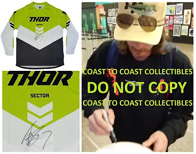 Aaron Plessinger Signed Thor Jersey COA Proof Autographed Supercross Motocross • $349.99