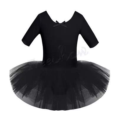 Kid Girls Ballet Dance Dress Tutu Gymnastics Leotard  Ballerina Princess Costume • $12.27