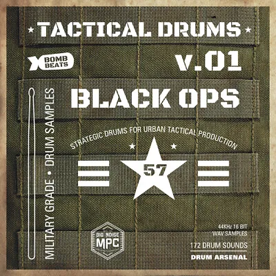 “Tactical Drums” V.01 Military Drum Arsenal | Compact Disk • $10