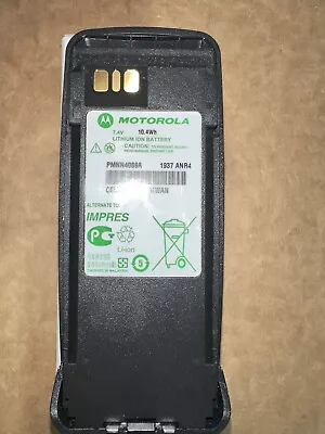 MOTOROLA OEM PMNN4069A Lithium-Ion Impres Battery • $50