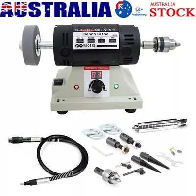 Mini Bench Grinder Metal Buffer Polisher Polishing Machine With Flex Shaft 800W • $118.25