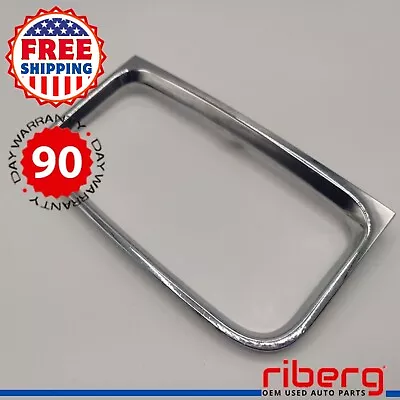 08-16 Dodge Caravan Chrysler Town Country Center Console Chrome Cup Trim Ring B1 • $30