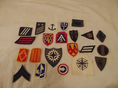 Lot Of  22 Rare Military Patches;lot # C 24 • $6.92