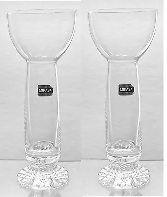 Mikasa Crystal Floating Candle Holders (Set Of 2) New • $30