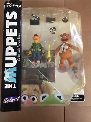 The Muppets Diamond Select Fozzie And Scooter Action Figures NIB • $10