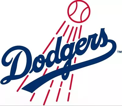 Los Angeles Dodgers Logo - Die Cut Laminated Vinyl Sticker/Decal MLB • $3.75