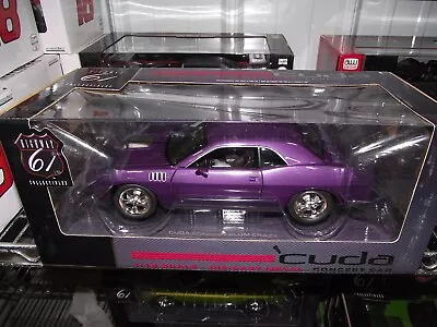 Highway 61 1/18 Cuda Concept Plum Crazy Purple NIB • $19.50