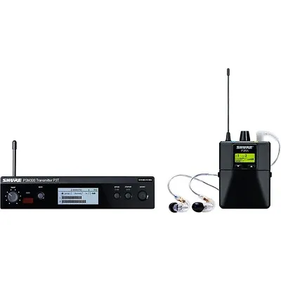 Shure PSM 300 Wireless Personal Monitoring System W/SE215-CL Earphones Freq H20 • $849