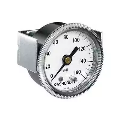 Ashcroft 20W1001th 02B Xuczg 160# Panel Mount Pressure Gauge • $12.89