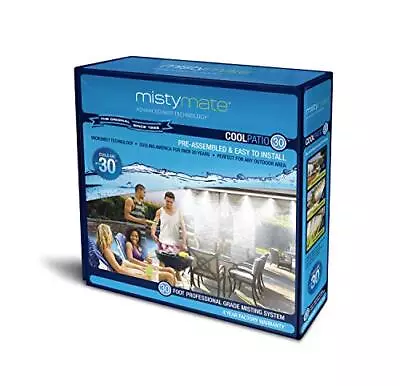 MISTY MATE 16030 MistyMate Cool Patio 30 Outdoor Misting System 30' Ft Gray • $49.19