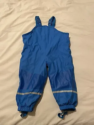 £5 • Buy Boy Blue Puddle Suit, Splash Suit 18-24 