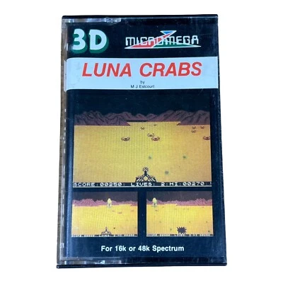 £7 • Buy Sinclair ZX Spectrum Game - LUNA CRABS - MICROMEGA - Retro Games UK
