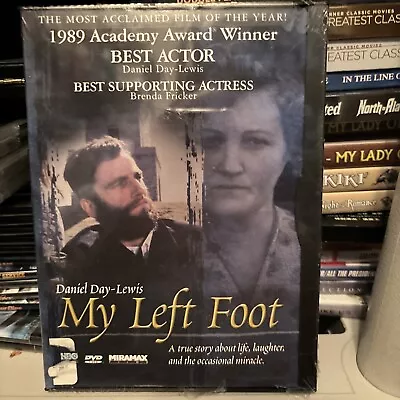 NEW SEALED My Left Foot Dvd Daniel Day-Lewis Brenda Fricker Jim Sher • $12