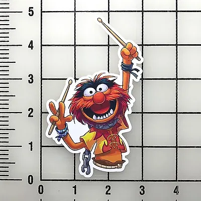 Muppets Animal 5  Tall Vinyl Decal Sticker BOGO • $5.99