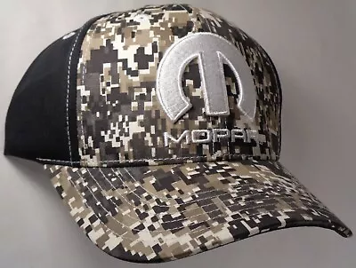 Hat Cap Licensed Mopar Digital Camo Black CF • $19.99