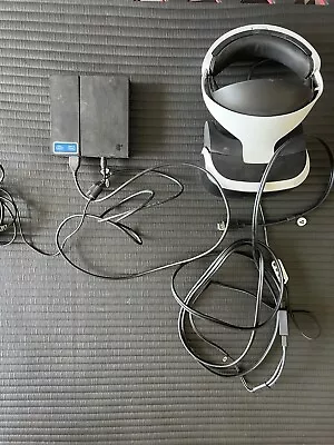 $175 • Buy Sony PlayStation 4 PS4 PS VR Virtual Reality Headset Camera Bundle In Box