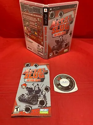 Metal Slug Anthology For Sony Playstation PSP CIB Complete In Box • $29.95