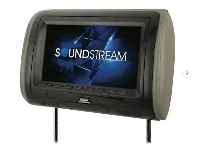 Soundstream VHD-90CC 9  Universal Replacement Headrest Monitor DVD Player Remote • $139