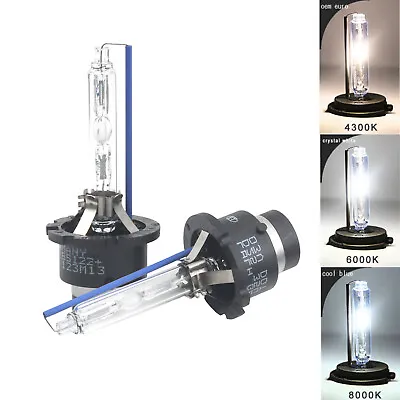 2pcs New Oem D2s 85122 66240 66040 Hid Xenon Headlight Bulbs Set White/blue • $15.99