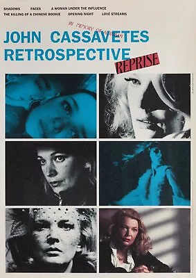 John Cassavetes Retrospective 2023 Japanese B3 Poster • $400