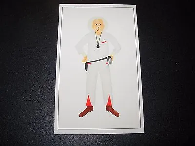 MAX DALTON Back To The Future Doc Emmett Brown Dr 2X4  Poster Art Handbill H • $1.99