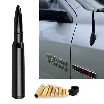 Black 50 Cal Bullet Antenna Fits Car Dodge RAM 1500 2500 3500 4500 Pickup Trucks • $9.49