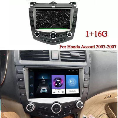 9  Android 11 Stereo Radio GPS FM Head Unit 1GB+16GB For Honda Accord 2003-2007 • $194.30