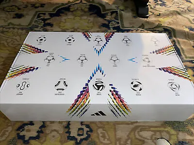 Authentic Adidas FIFA 2022 World Cup Historical Mini Soccer Ball Collectors Set • $200