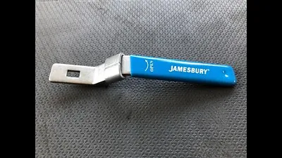 Jamesbury Ball Valve Handle For 1 & 1-1/4 Inch * Locking Lever * Stainless Steel • $8.99