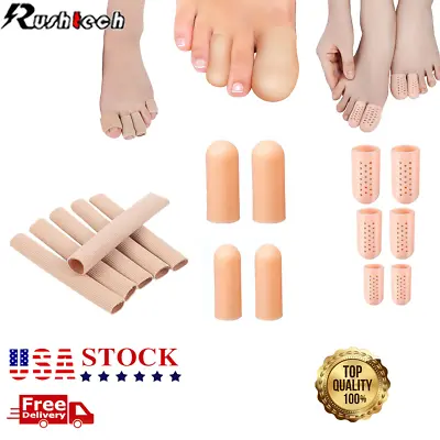 Fabric Gel Tube Sleeves Cover For Hammer Toe Fingers Protectors Separators US • $5.57