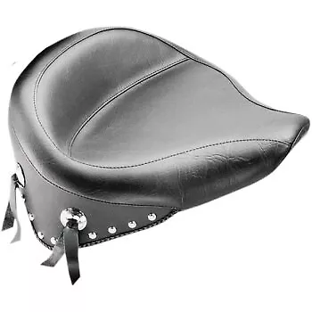 Mustang Studded Wide Solo Seat 76179 For 05-15 Harley-Davidson Softail Deluxe • $405