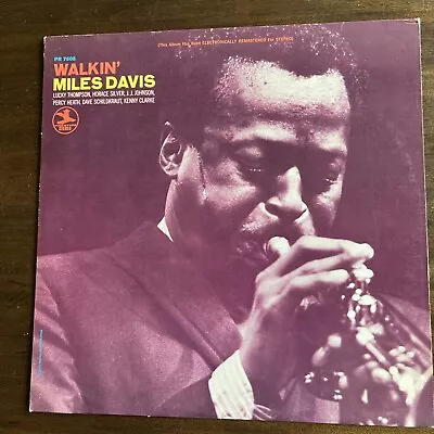 Miles Davis Walkin’ LP Prestige RE JJ Johnson • $10