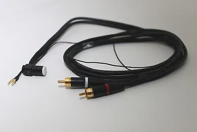 £173.99 • Buy Audio Origami Tonearm Cable (2 X RCA To (Linn) 90 Degree 5 Pin)