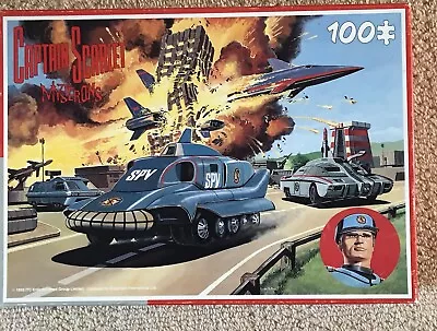 Captain Scarlet And The Mysterons Jigsaw 100 Piece King Puzzles 1993 - Vintage • £3.95