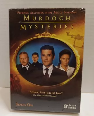Murdoch Mysteries: Season One (DVD 2008) Factory Sealed • $12.99