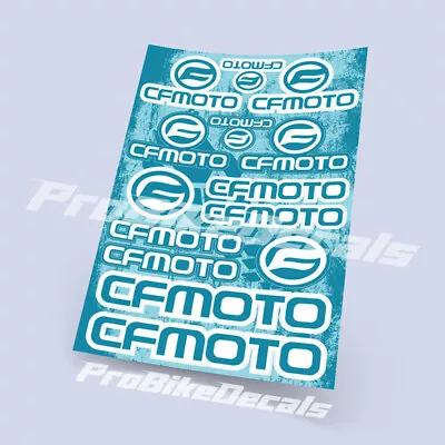 CF Moto Motorcycle Decals Stickers Graphics Autocollant Aufkleber Adesivi • $10.90