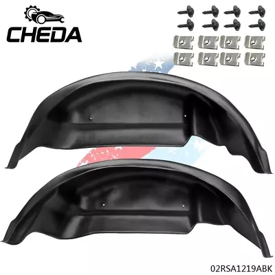 2PC Rear Wheel Well Guards Inner Fender Mud Flaps Fit For 2015 - 2018 Ford F-150 • $85.72