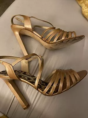 Manolo Blahnik 39 Strappy Heels • $20