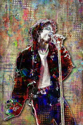 MICHAEL JACKSON Tribute Poster MICHAEL JACKSON Pop Art With Free Shipping US • $14.99