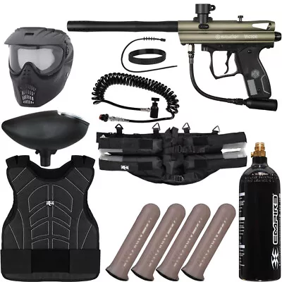 New Spyder Victor Light Gunner Paintball Gun Package Kit - Olive • $204.60