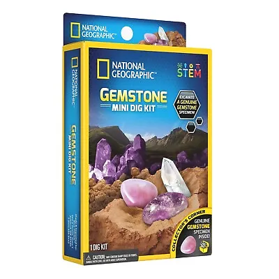£9.73 • Buy National Geographic Dig Gem Set Excavation Kit Geology Educational Science Toy