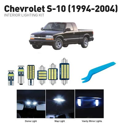 13 X Kit For 1994-2004 Chevy S10 Led Xenon White Light Bulb Interior Package • $12.99