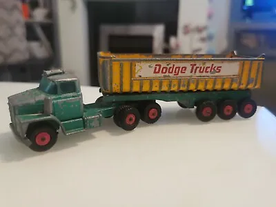 Lesney Matchbox Dodge Tractor Trailer Trucks King Size 16 • £6